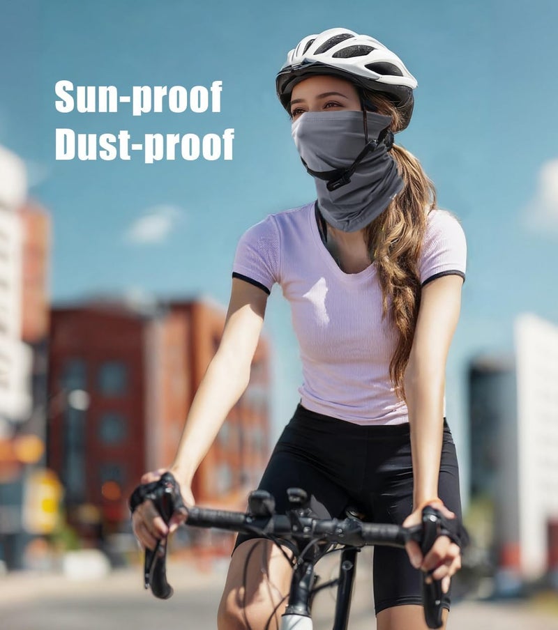 SRLLBBY Fishing Neck Gaiter, Sun Protection Face Mask, Cooling Neck Shield Scarf Cycling Balaclava Bandana for Men and Women - Image 2